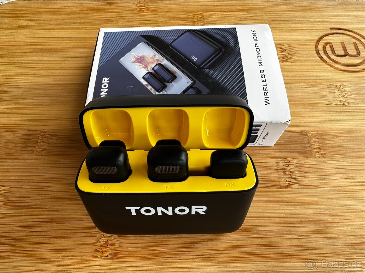 Bezdrátový lavalier mikrofon Tonor TL350 – téměř nový