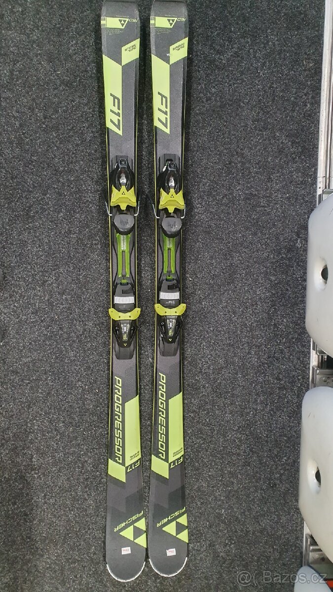 Sjezdové lyže Fischer Progressor F17 160cm 16/13m TOP STAV