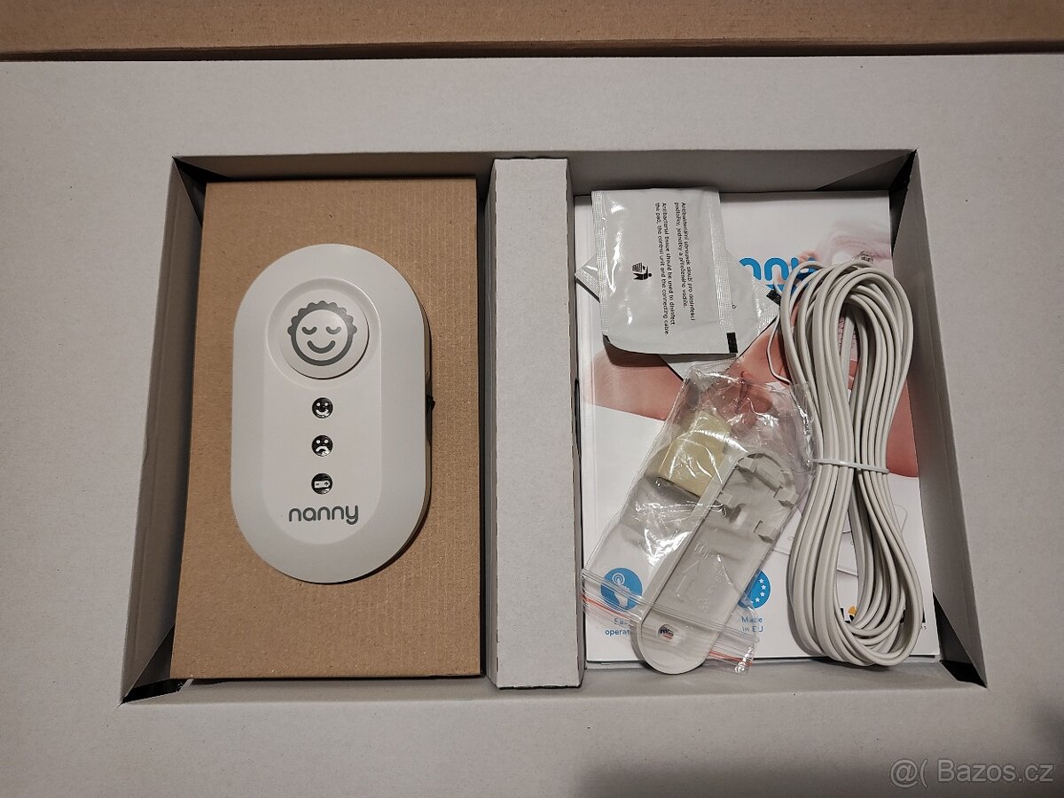 Monitor dechu Jablotron Nanny BM-02 + 2 snímací podložky