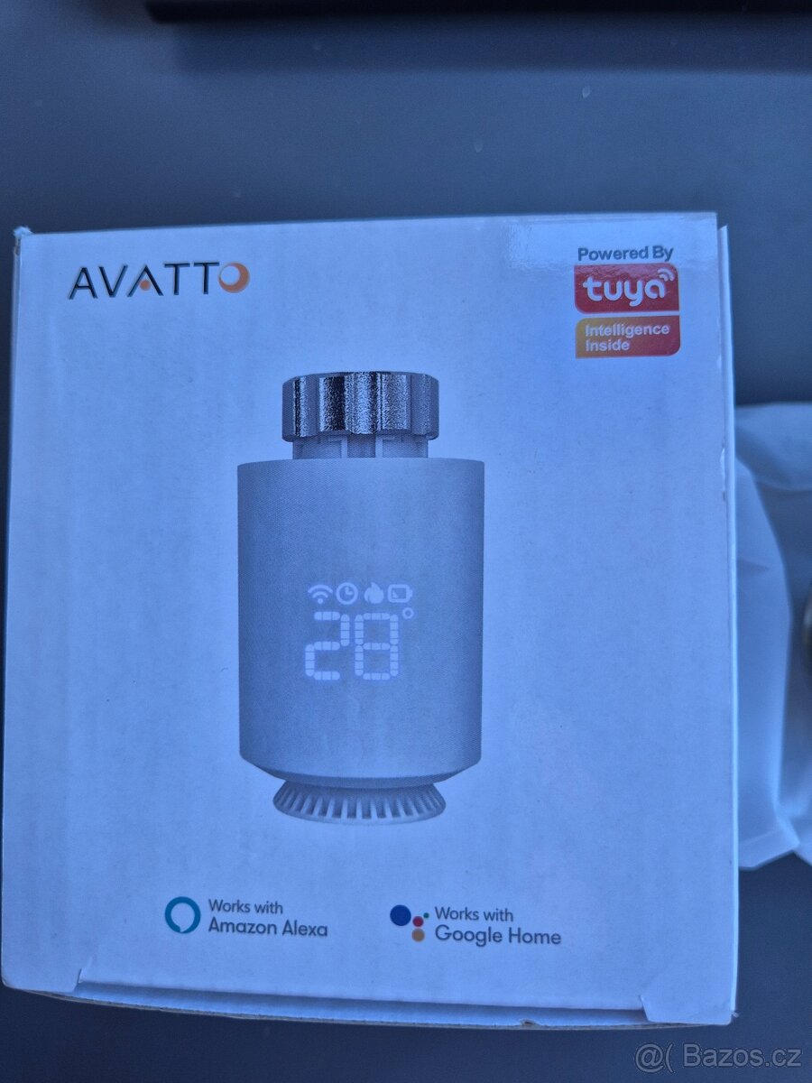 Tuya zigbee termostaticky radiatorovy ventil TRV06