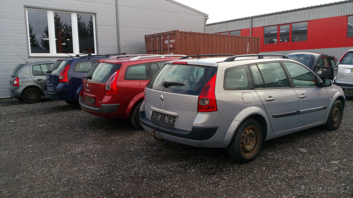 RENAULT Megane II. combi -- náhradní díly