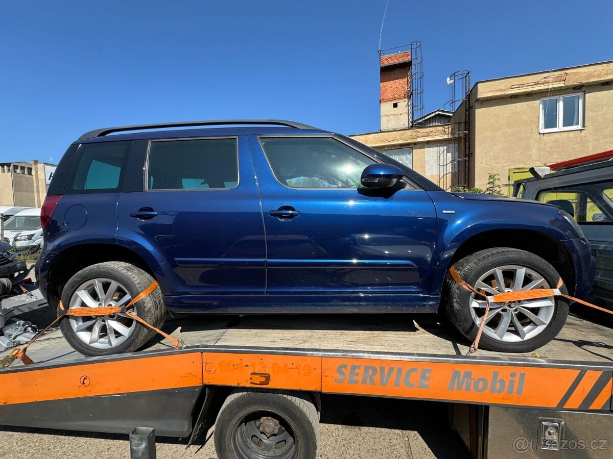 Škoda Yeti 5L 1.2TSI 81KW CYVB SED LF5Q r.v. 2017