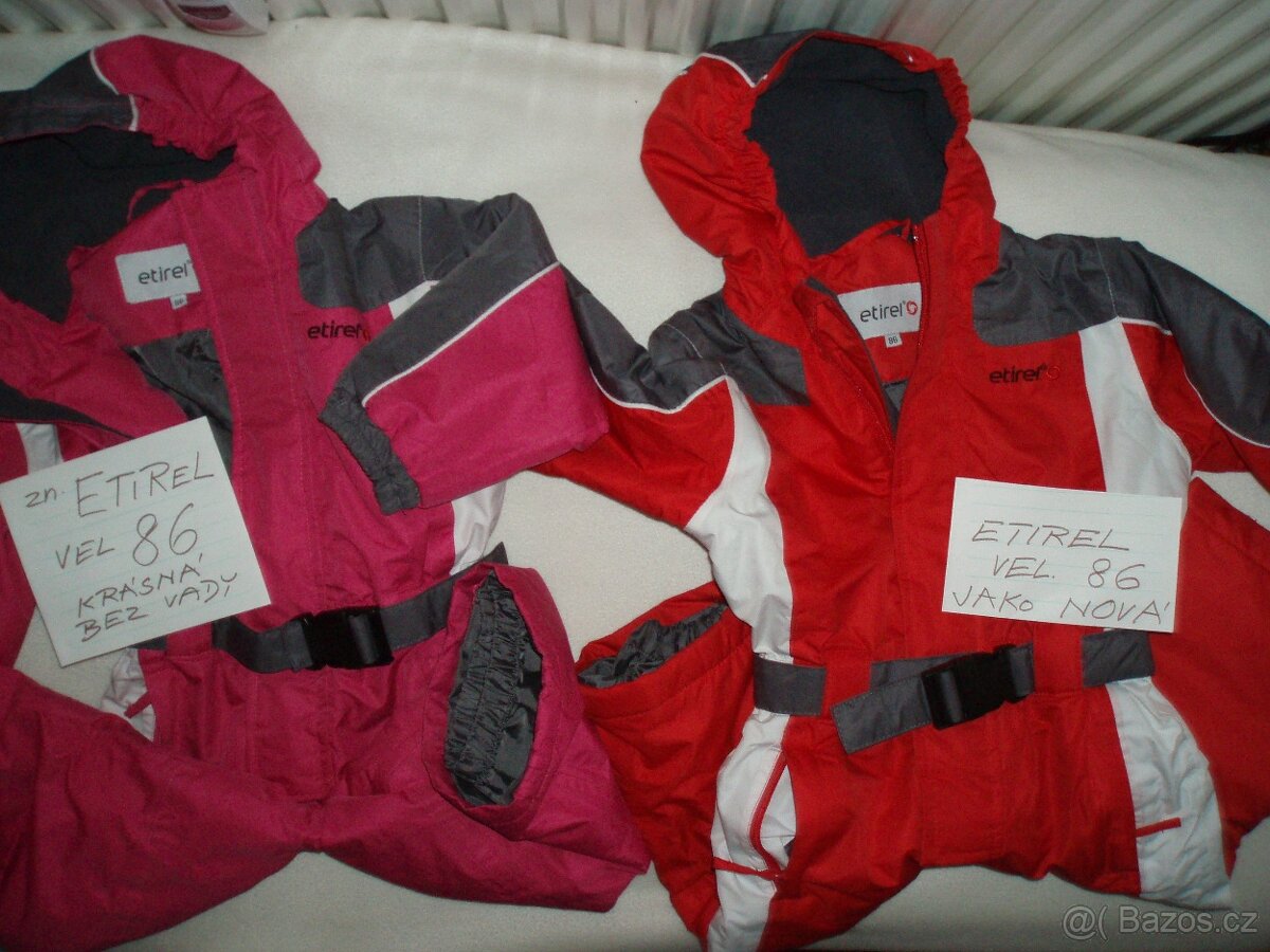 zimní kombinéza Etirel, vel.86