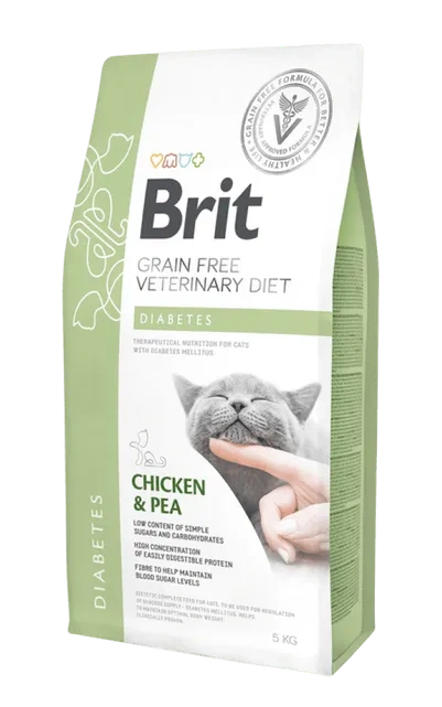 Brit GF Veterinary Diets Cat Diabetes 5 kg
