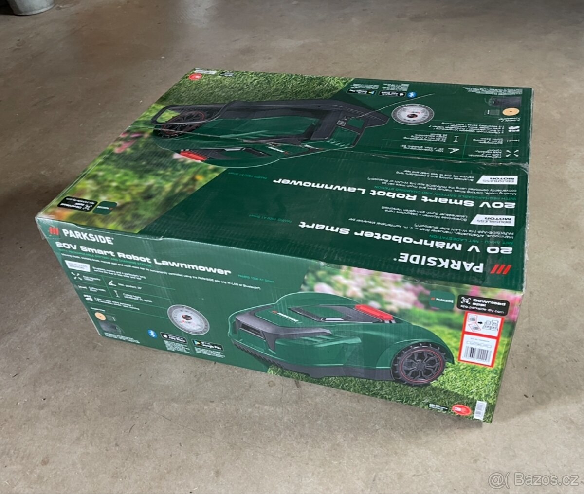 Robotická sekačka na trávu Smart  PAMRS 1000 A1 |  Parkside