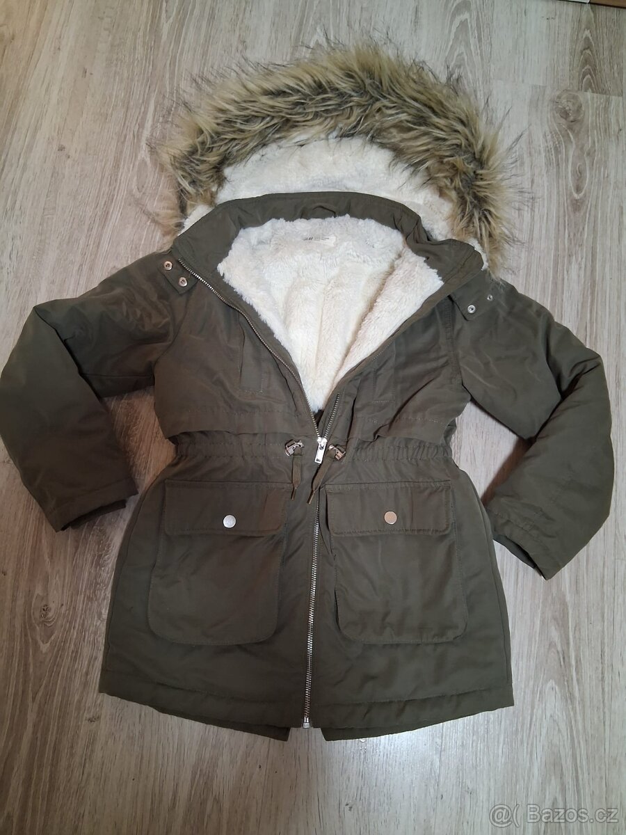 Dívčí zimní parka