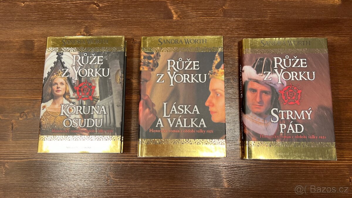 Knihy z edice Růže z Yorku