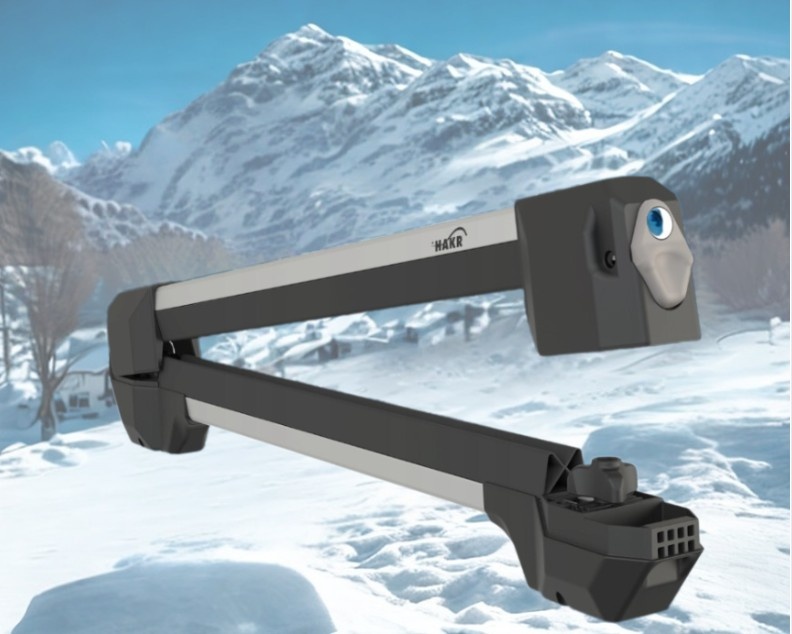Nosič lyží Hakr HV0540 – pro 4 páry lyží nebo 2 snowboardy