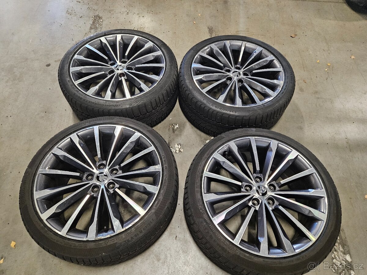 Zimní kompletní kola Škoda Super III Trinity