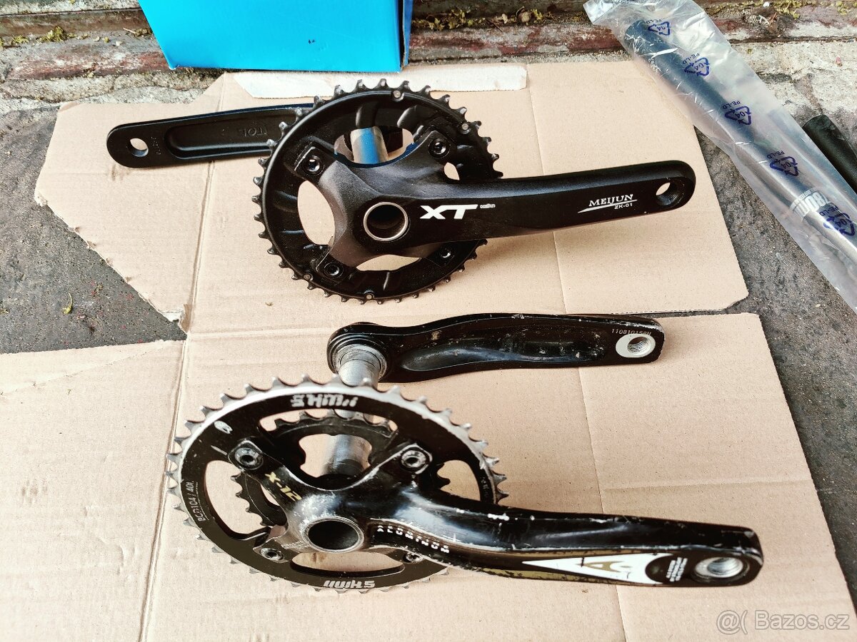 Prodám díly:rám, páky,přehazka,smyk, brzdy