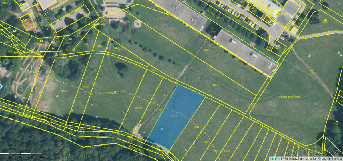 Pozemek Brno - Bystrc