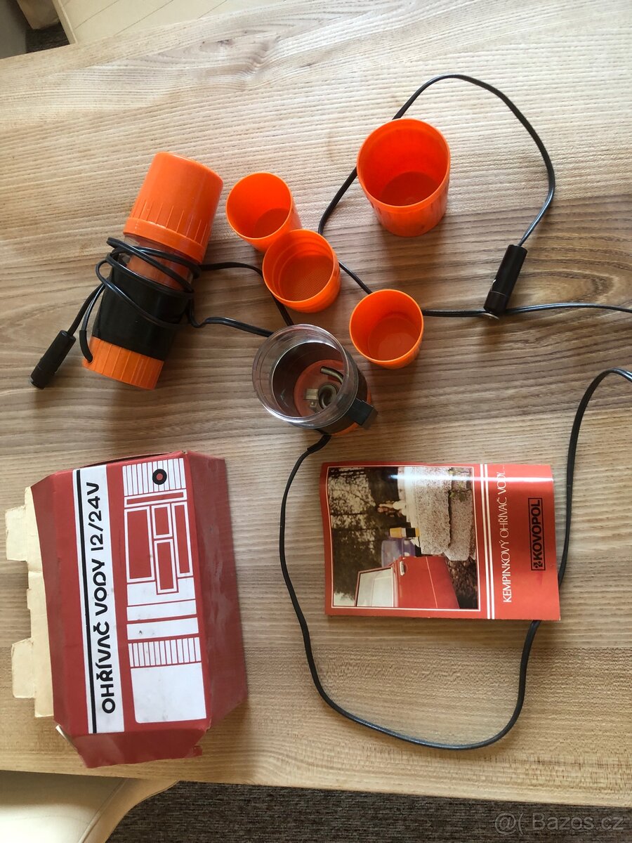 Kempinkový ohřívač vody -retro