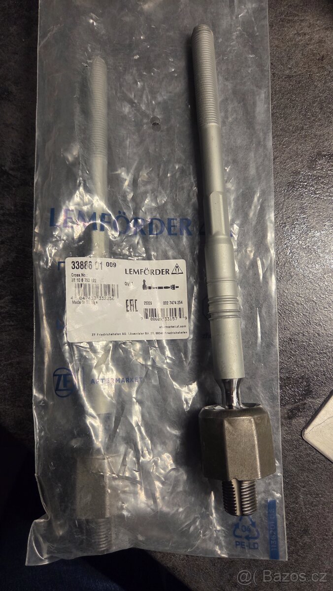 Příčné táhlo řízení LEMFÖRDER 2ks.