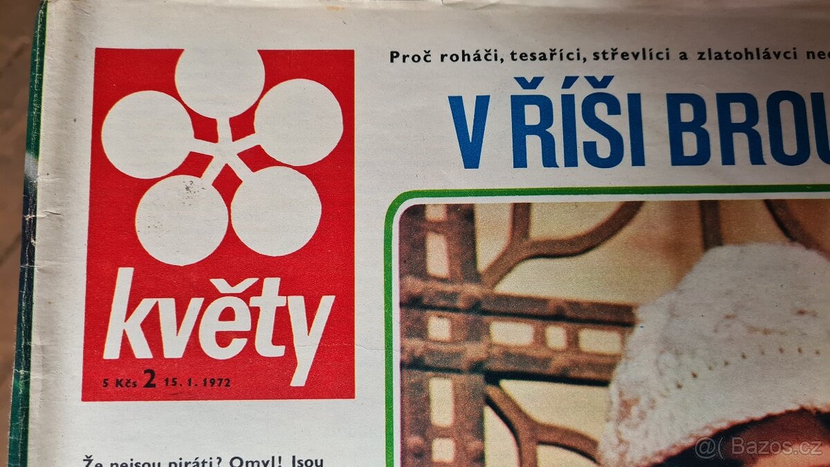 Květy ročník 1972