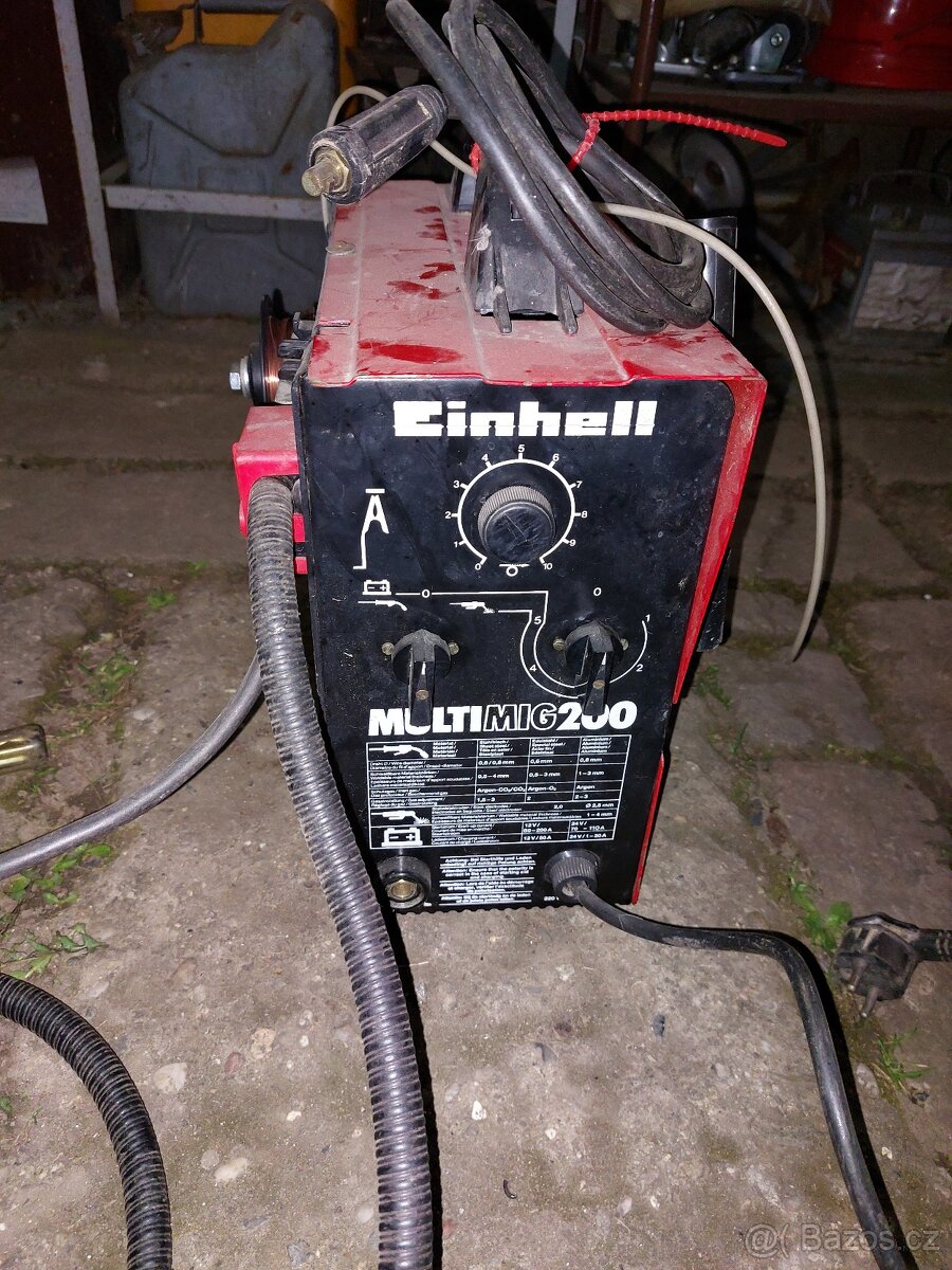 Co2 svářečka Einhell Multimig 200.