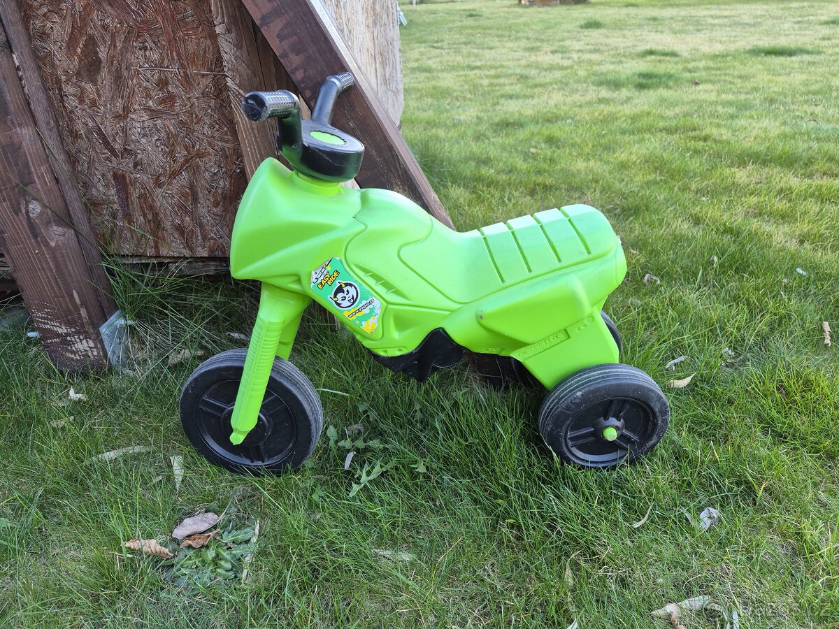 Odrážedlo Enduro Yupee zelené