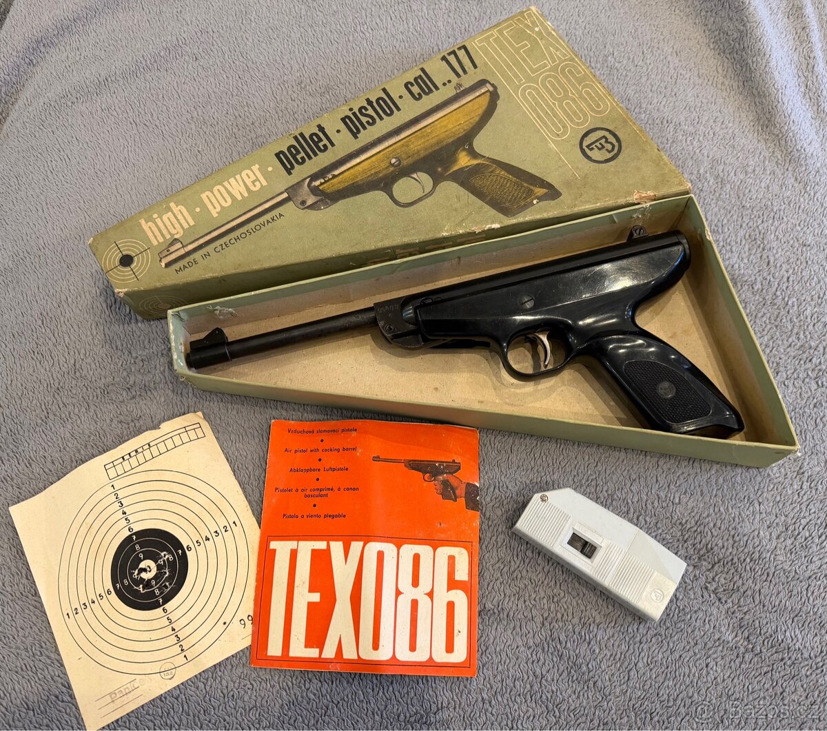 Vzduchová pistole TEX 086