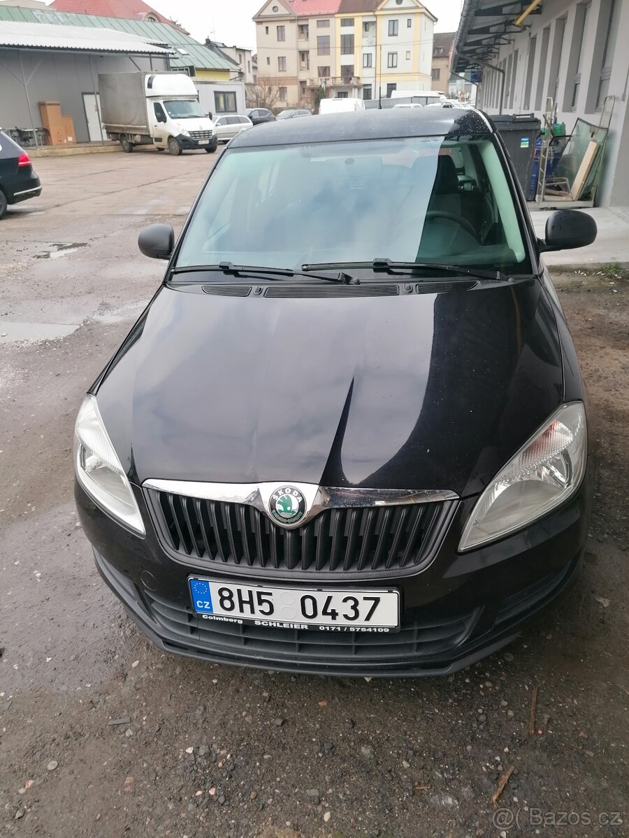 Škoda Fabia 2-možná výměna za motocykl