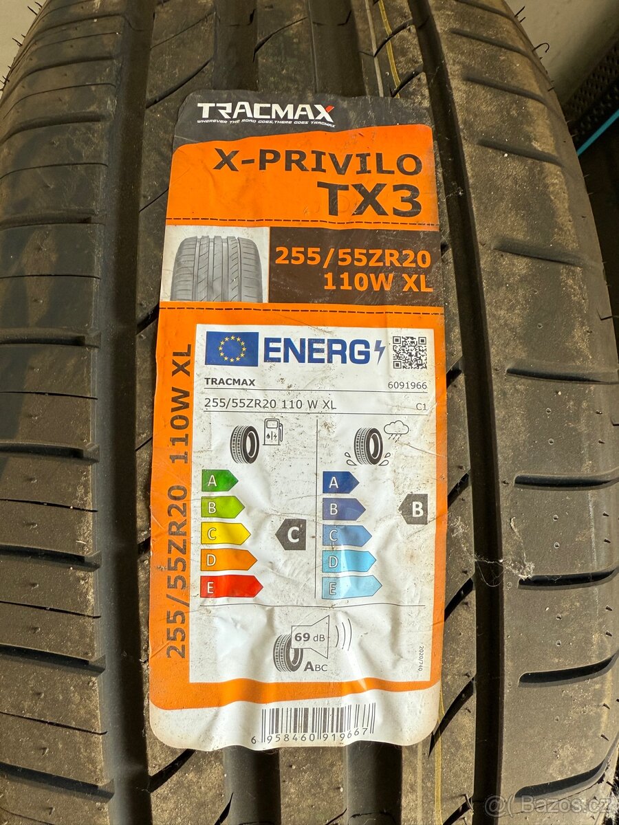 Letní pneu TRACMAX X PRIVILO TX-3 255/55 ZR 20 110W XL MFS