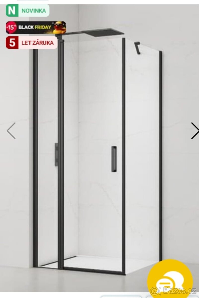 Sprchovy kout s vanickou 90x90