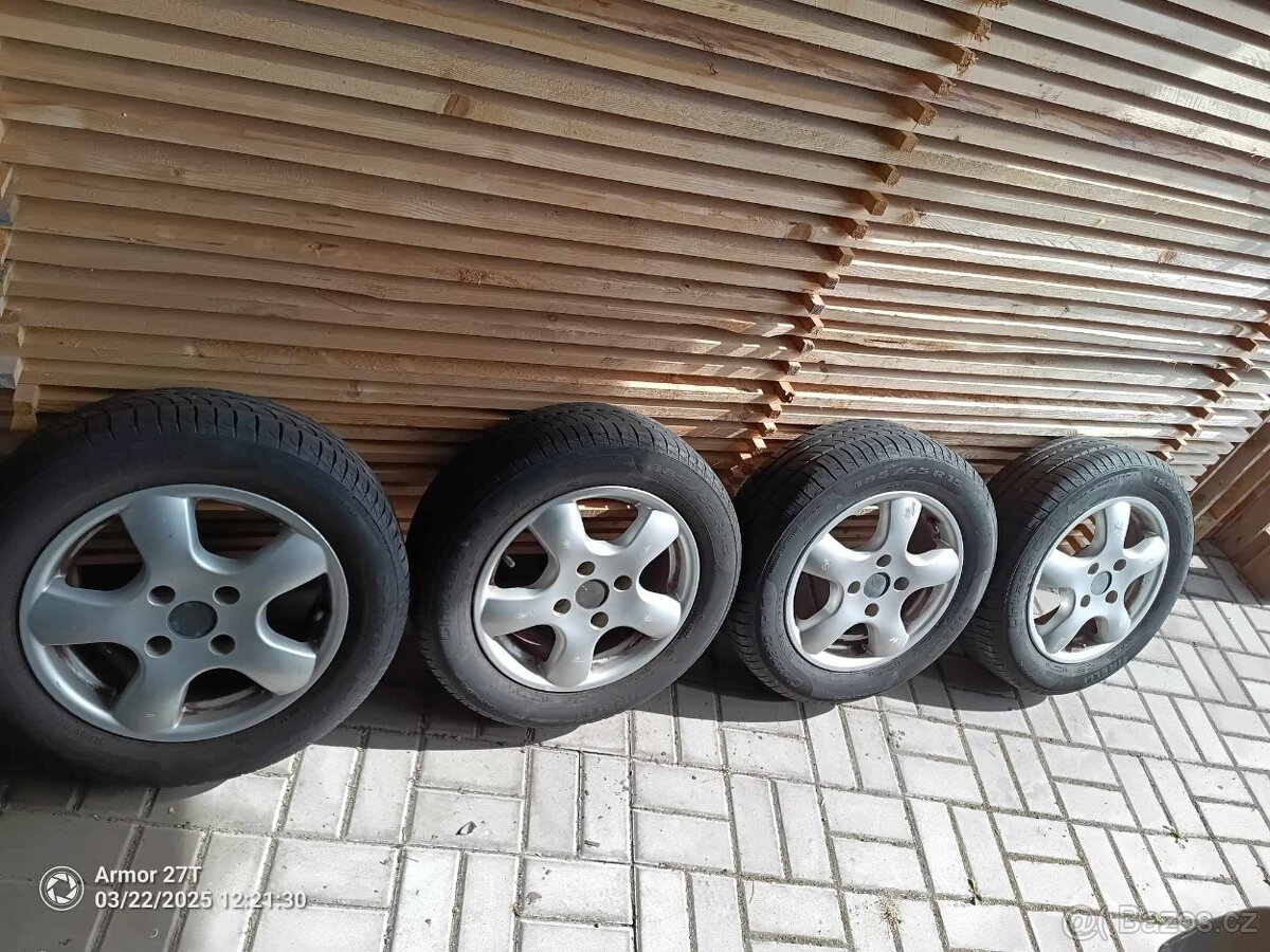 Alu kola 15" -- Nissan Almera 4x114,3, 6Jx15 ET 45