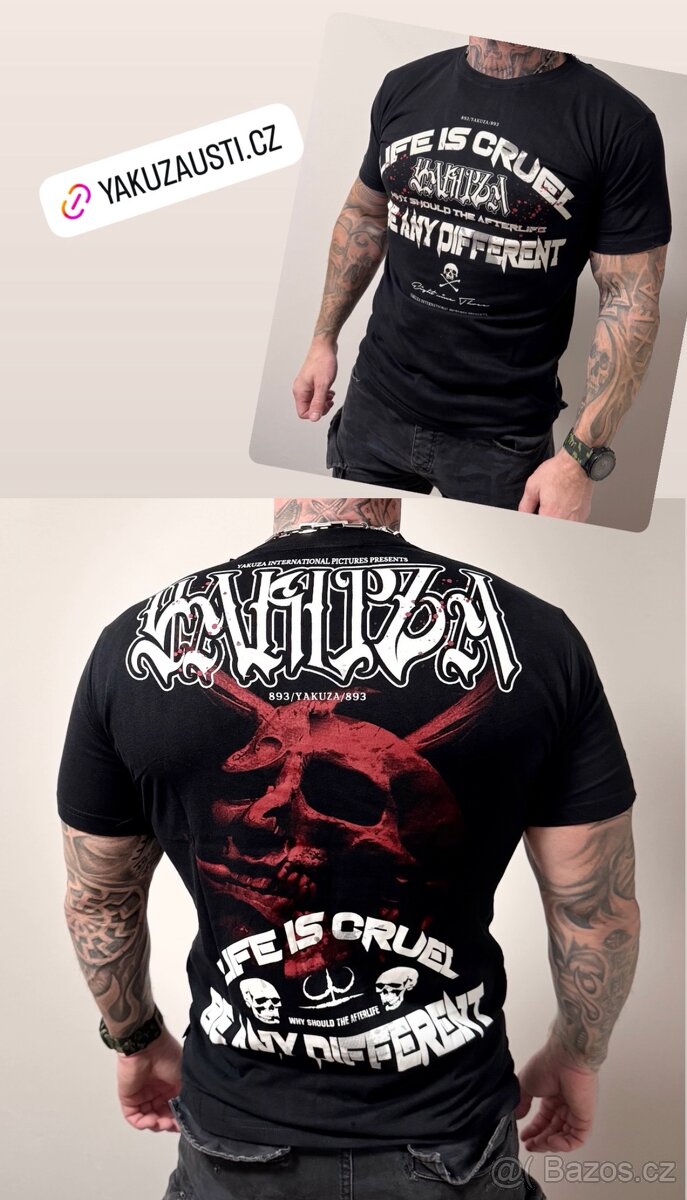 Nové triko Yakuza vel. 3XL