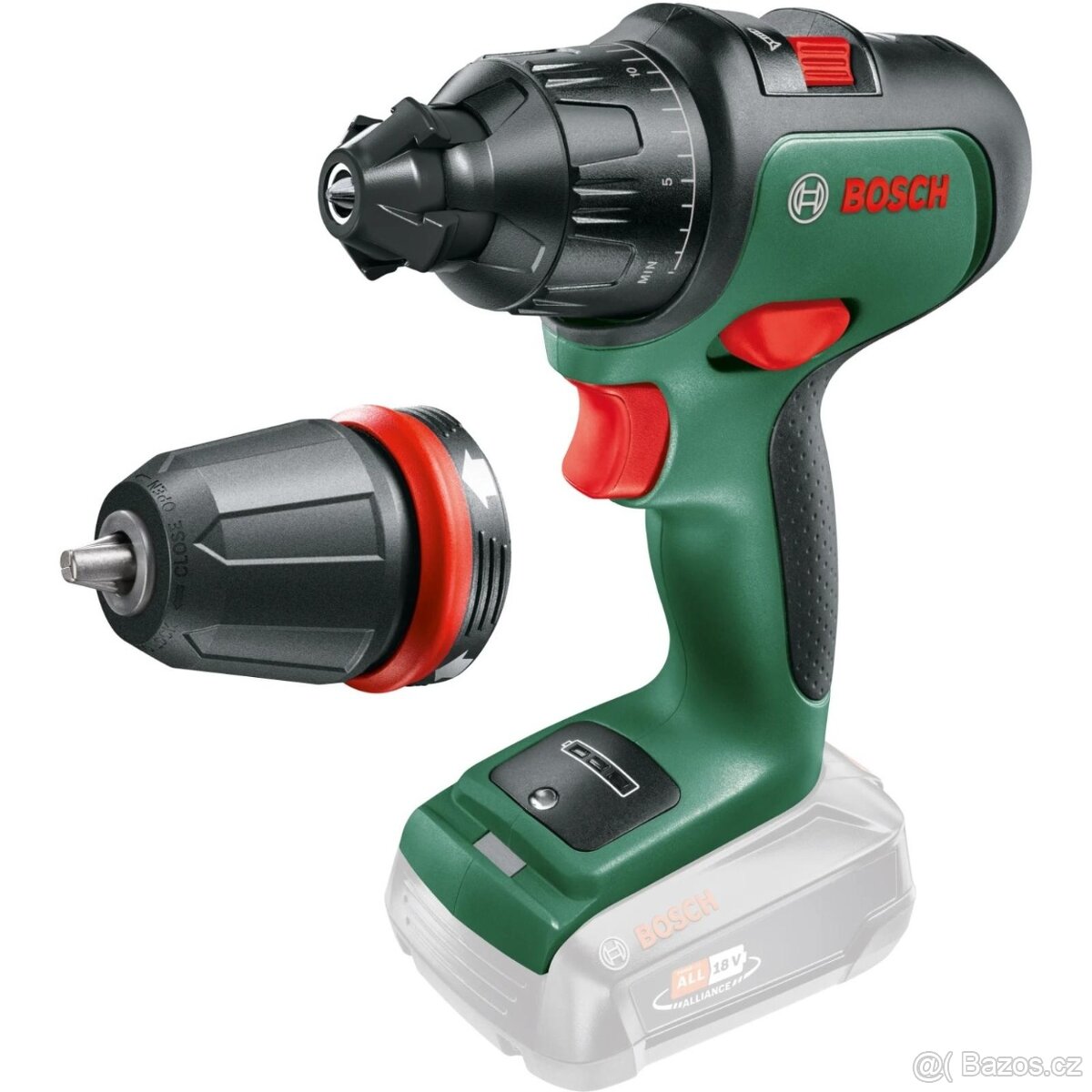 Aku vrtačka s příklepem BOSCH AdvancedImpact 18