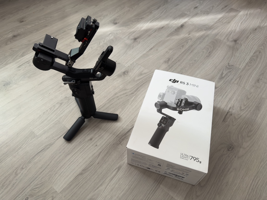 DJI RS 3 mini jako nový za super cenu