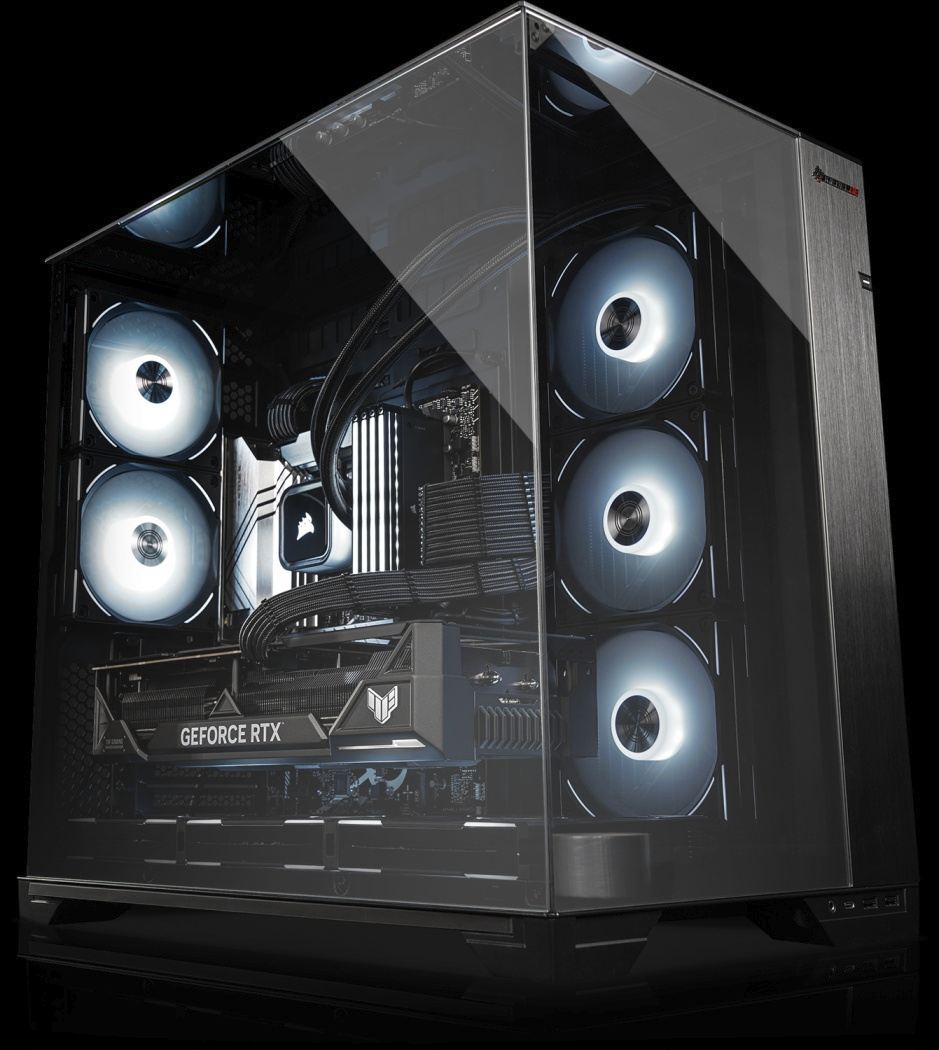 Ryzen 9, RTX 4080, 64 GB, 1200 W ZDROJ