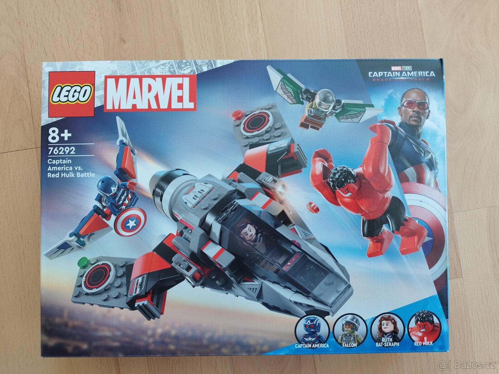 LEGO Marvel 76292 Souboj: Kapitán Amerika vs. Red Hulk