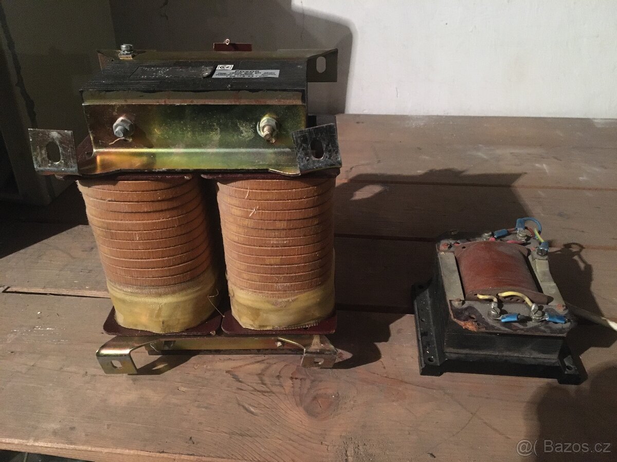 transformátory 220/24V