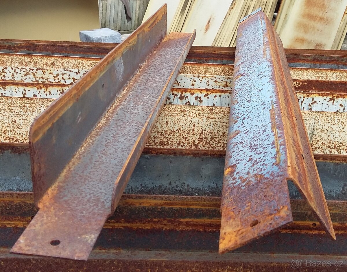 Fe profily Ø2 do L tvaru 60x50x20mm v sadách