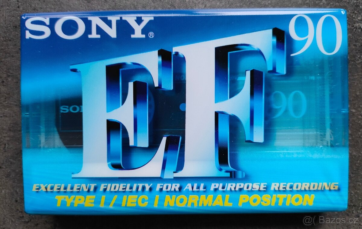 Audio kazeta Sony EF 90
