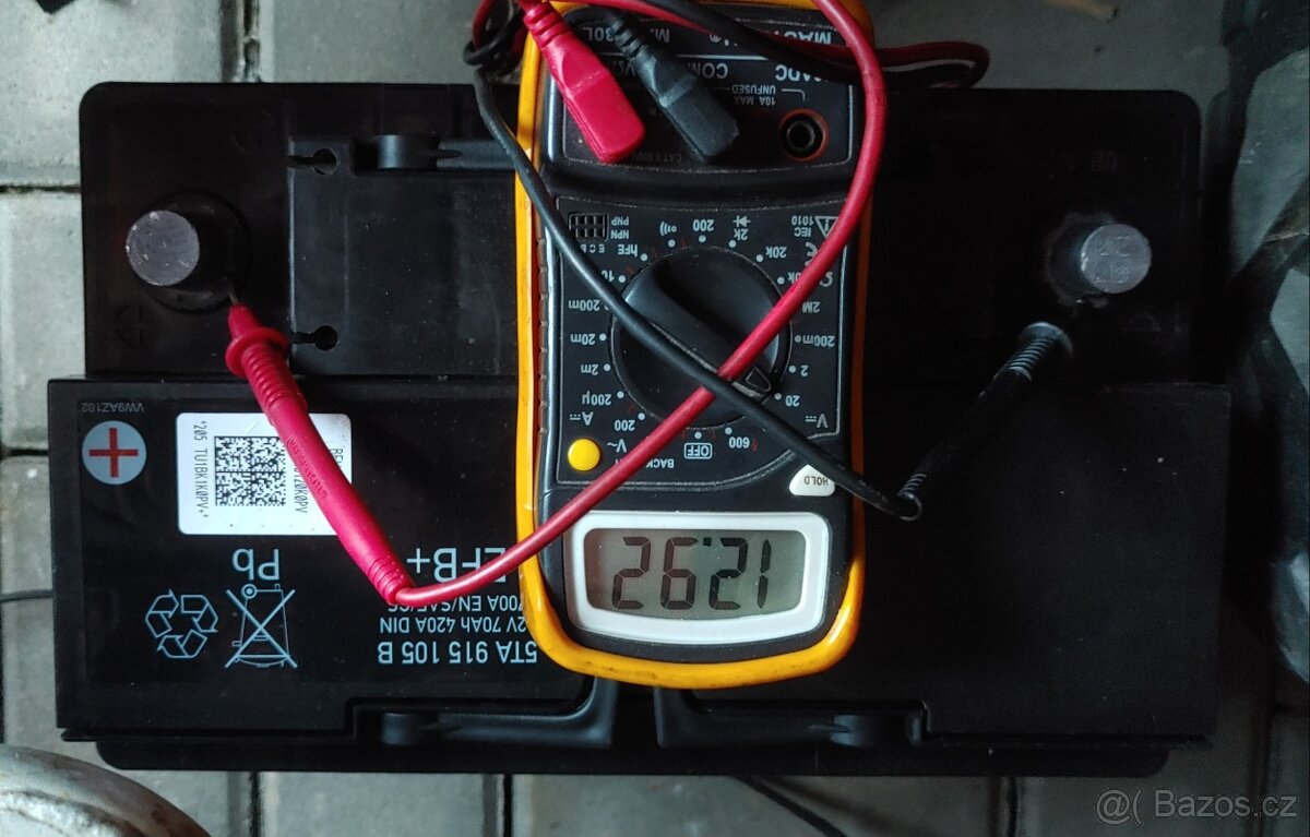 Autobaterie EFB+ 12V 70Ah 700A