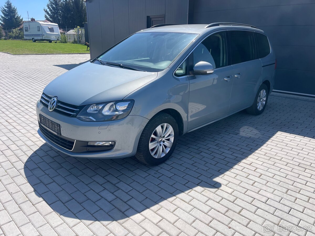 VW Sharan 2.0 TDi 7míst bixenon 2011 krásné auto