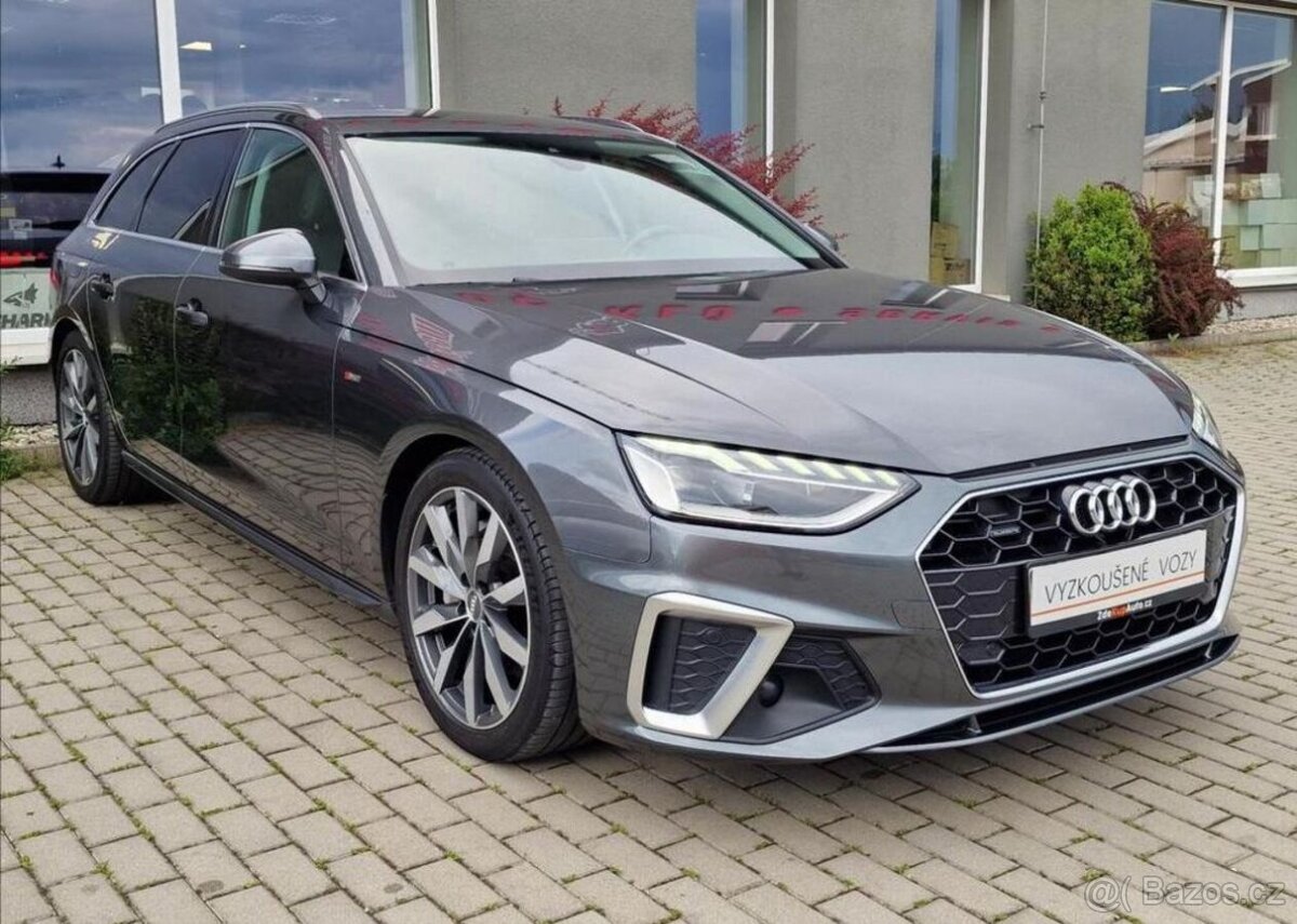 Audi A4, 40TDI S-Line Quattro,původ ČR