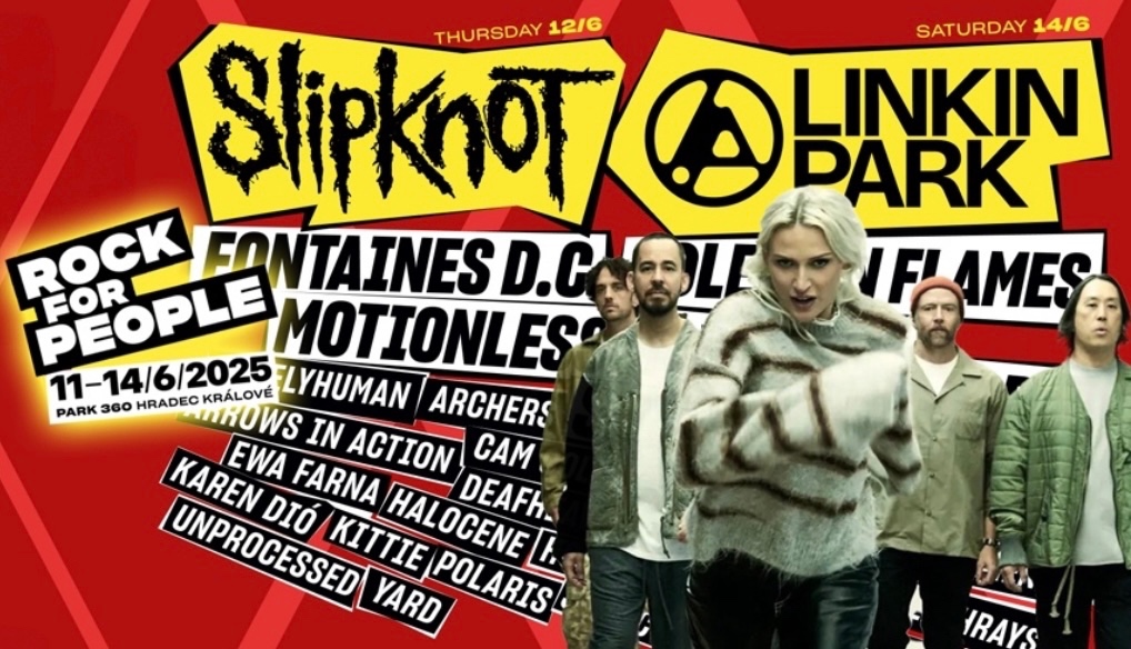 Rock for People - sobota 14.06. Linkin Park