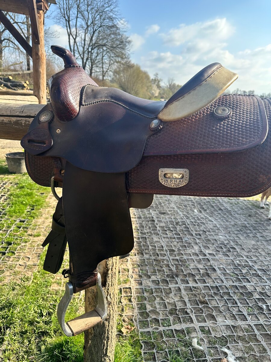 westernové sedlo All Around – NRHA Saddlesmith (USA)