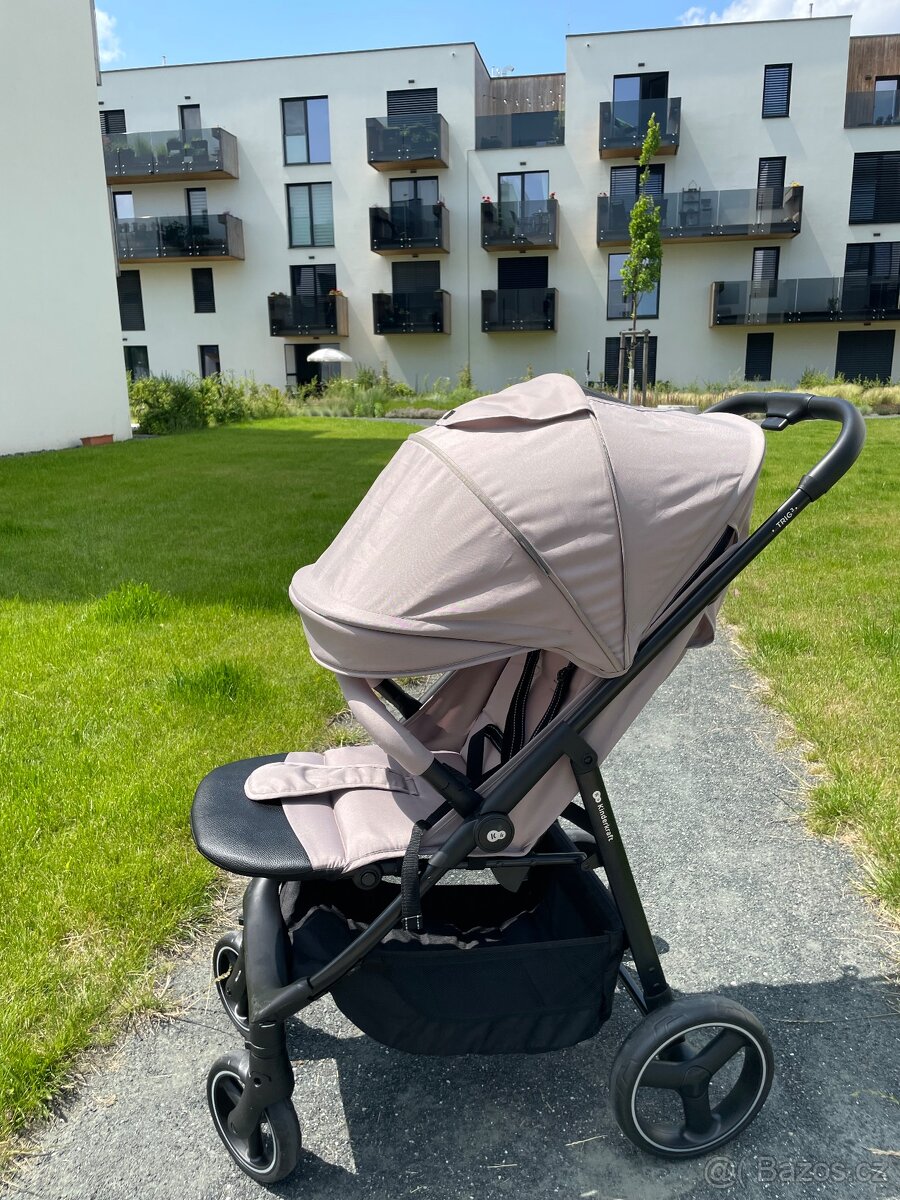 Zánovní kočárek Kinderkraft Trig 3 Stone beige