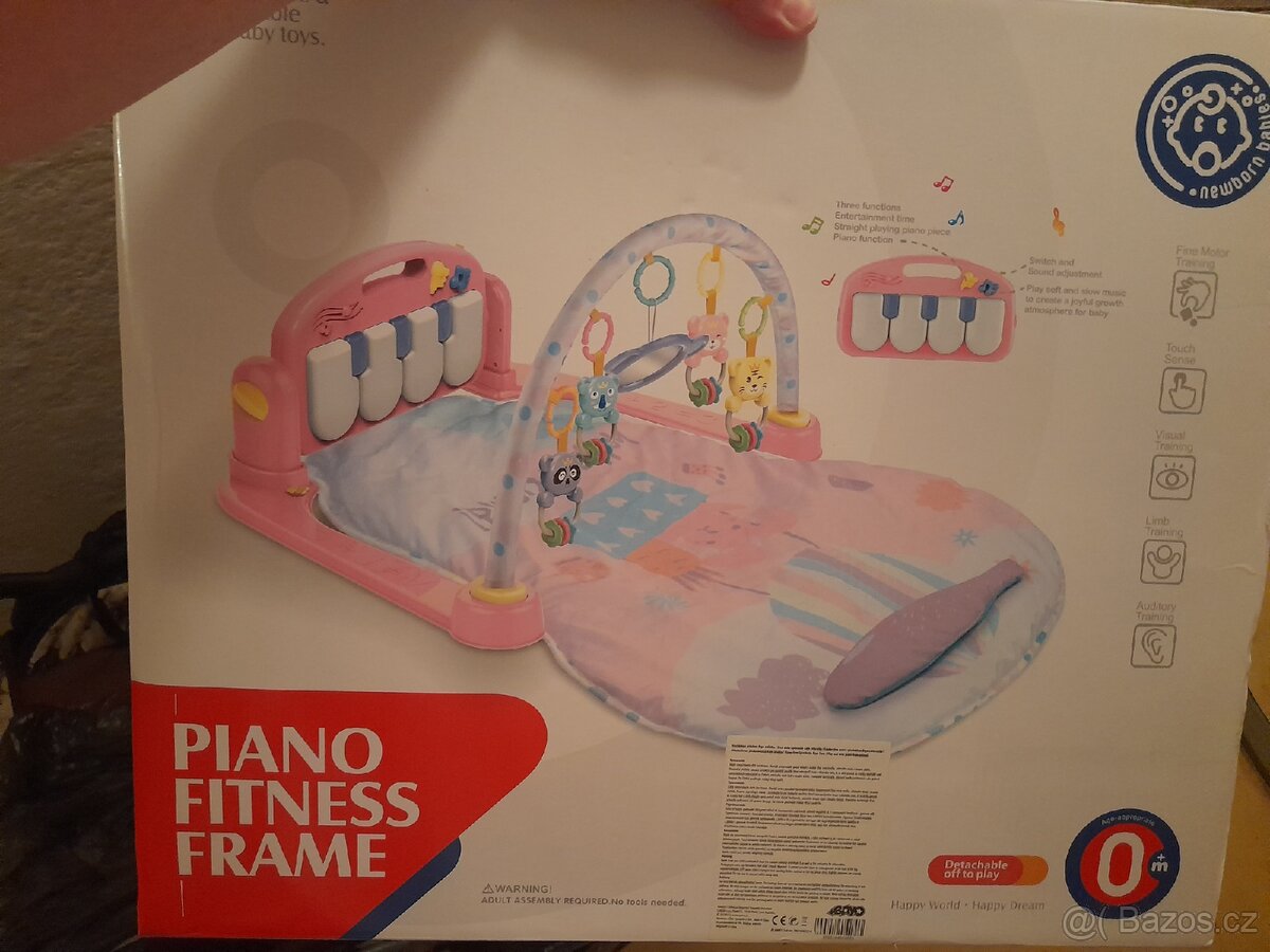 Piano fitness frame - růžová
