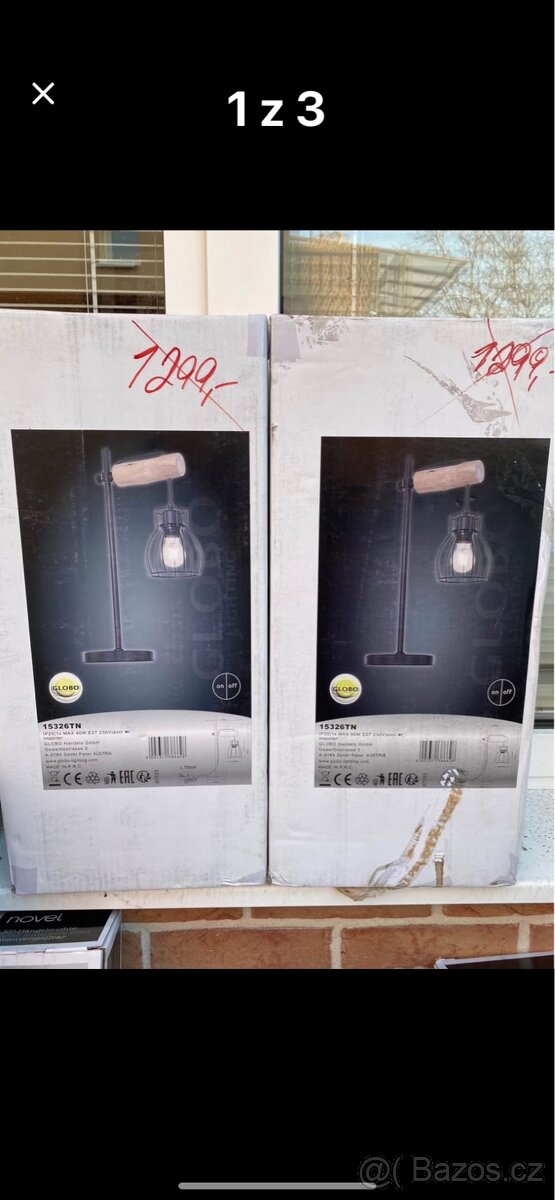 Stolni nove lampy