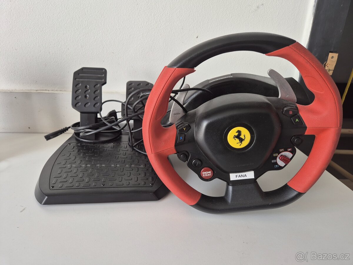 Pedaly a volant na xbox