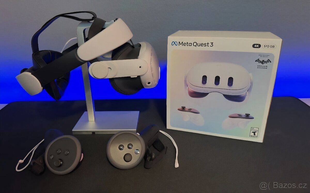 Meta Quest 3 512GB s příslušenstvím