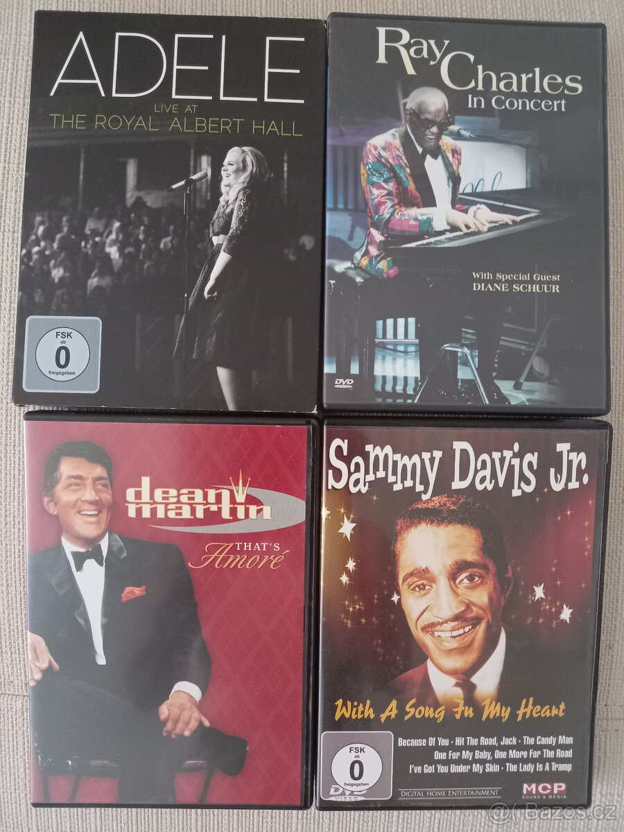 DVD/Adele, Ray Charles...