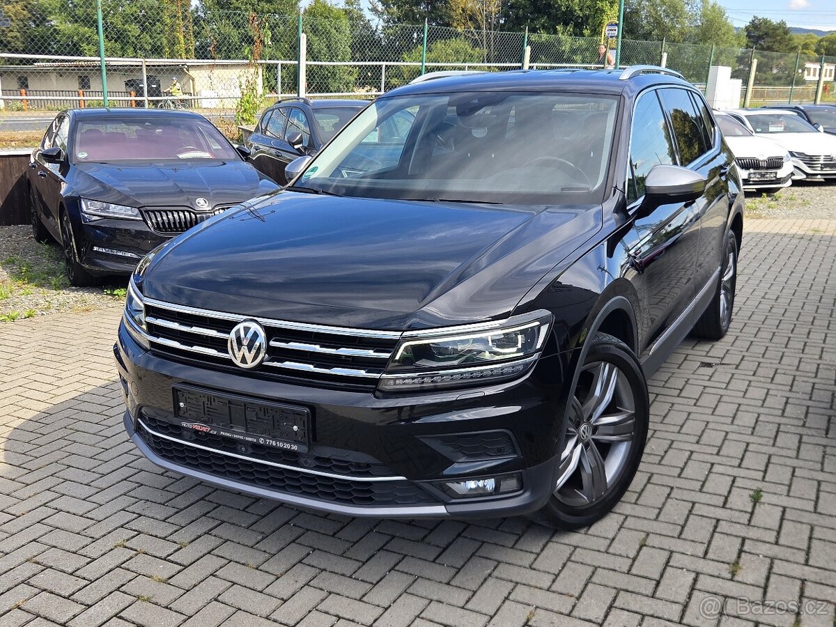 VW Tiguan DSG 4Motion ALLSPACE FullLED HUD KAMERA TAŽNÉ DPH