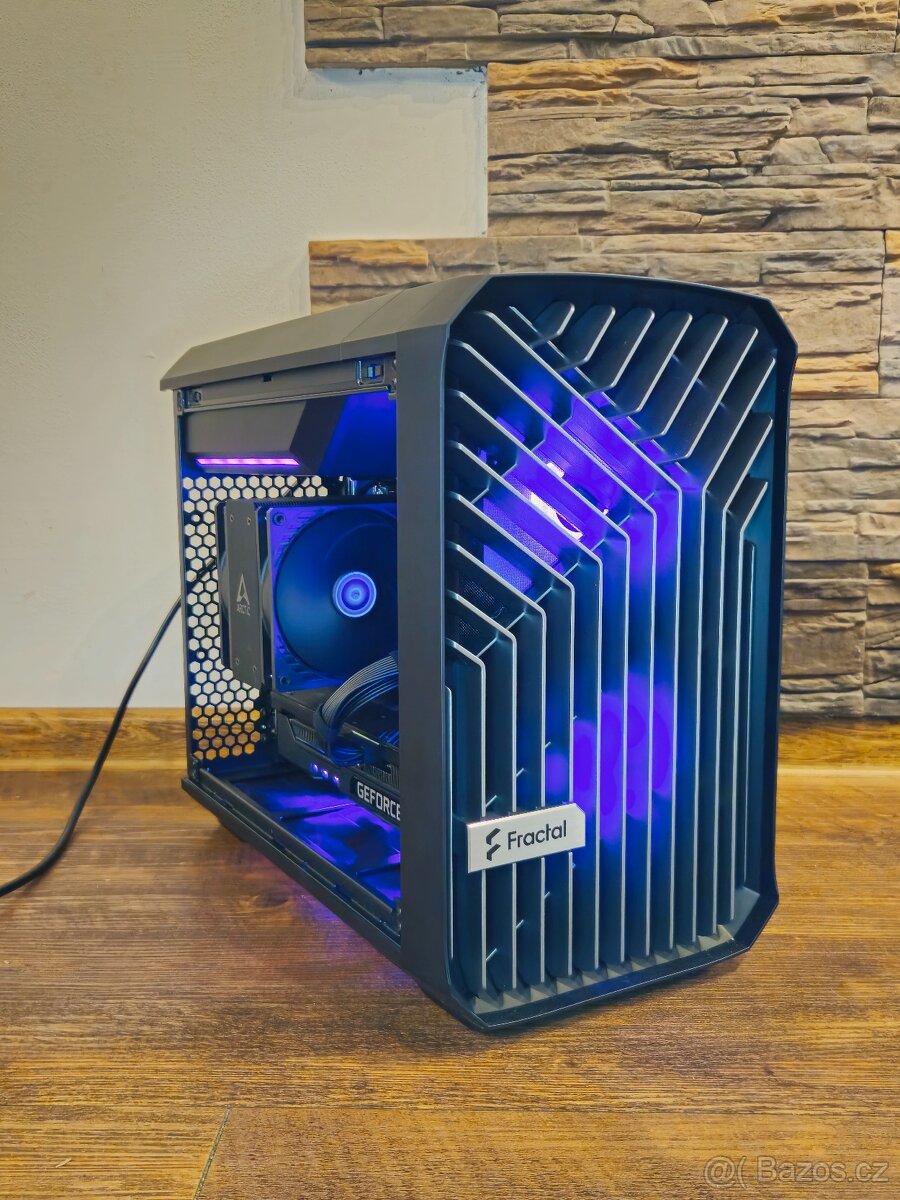 Herní mini/ITX PC ,RTX 3070, Ryzen 5 5600, 32GB Ram. 1TB SSD