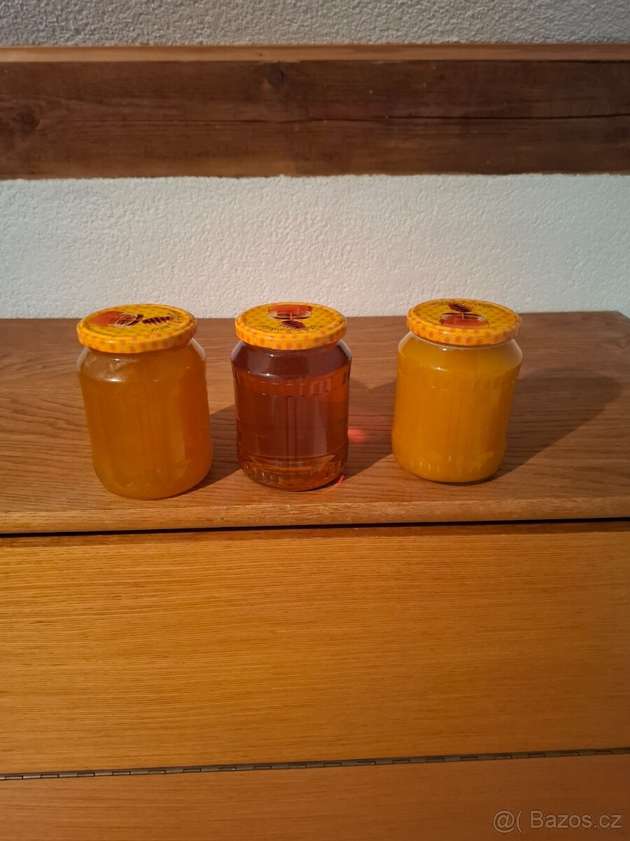 Letošní med 3 druhy
