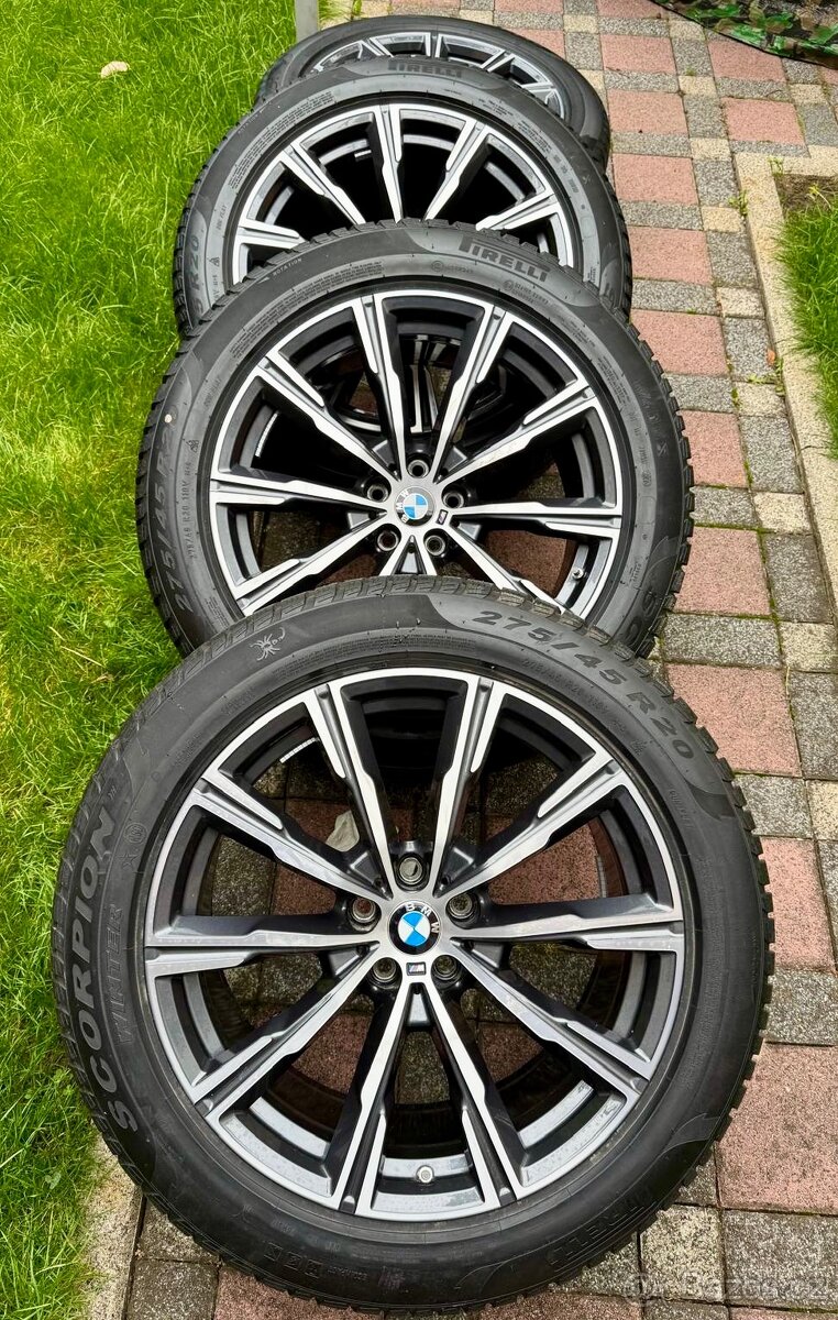 Alu kola zimní pneu 740 M 20” na BMW X6 G06, X5 G05