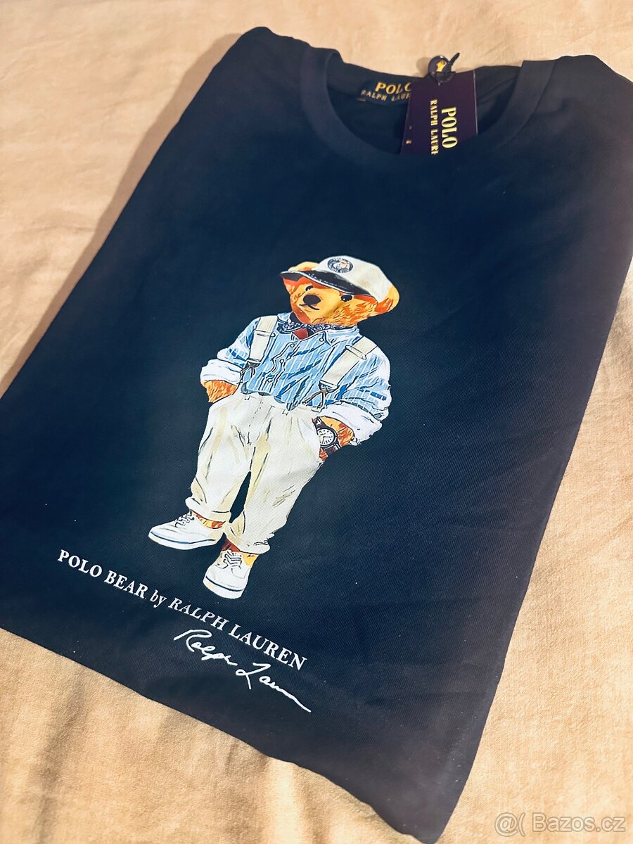 Polo Ralph Lauren black t-shirt tedy bear