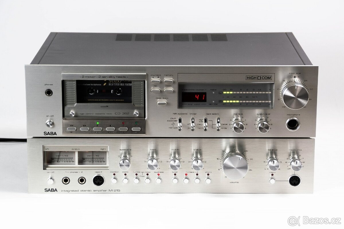 SABA MI-215, CD-362 / nejvyšší modely